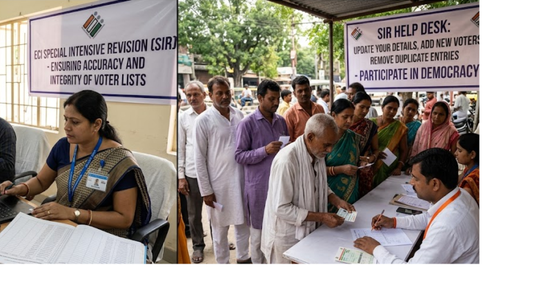 ECI द्वारा विशेष गहन पुनरीक्षण