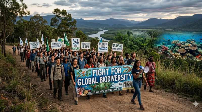 Biodiversity and march of people for it