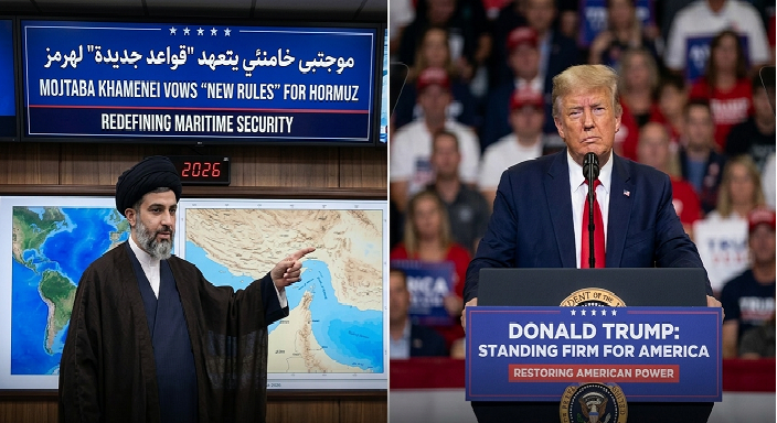 Iran and USA on strait of Hormuz