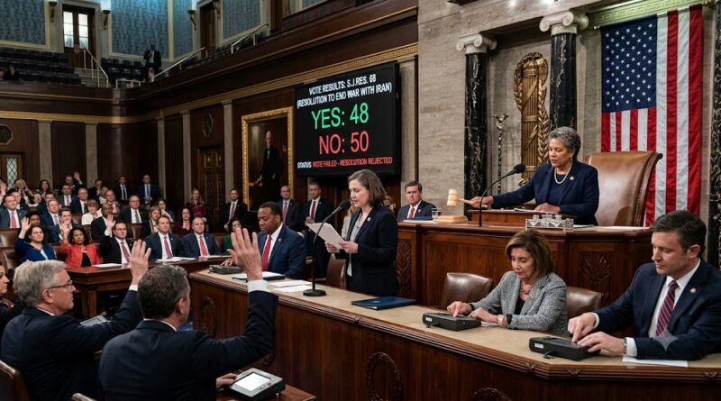 US Congress rejecting a resolution